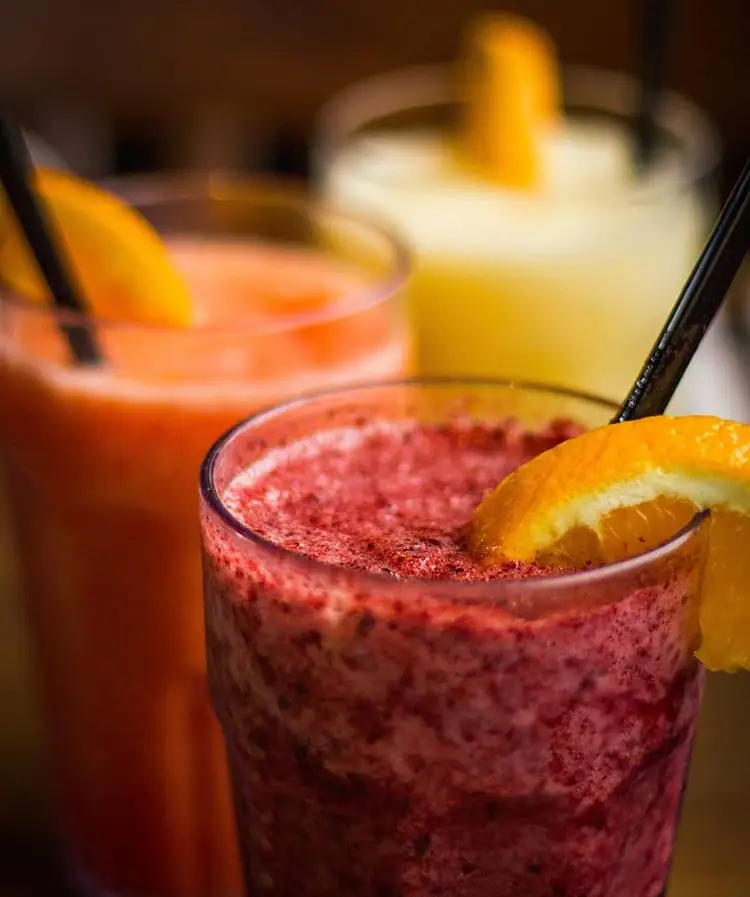 Fruit smoothies from Broadway. 